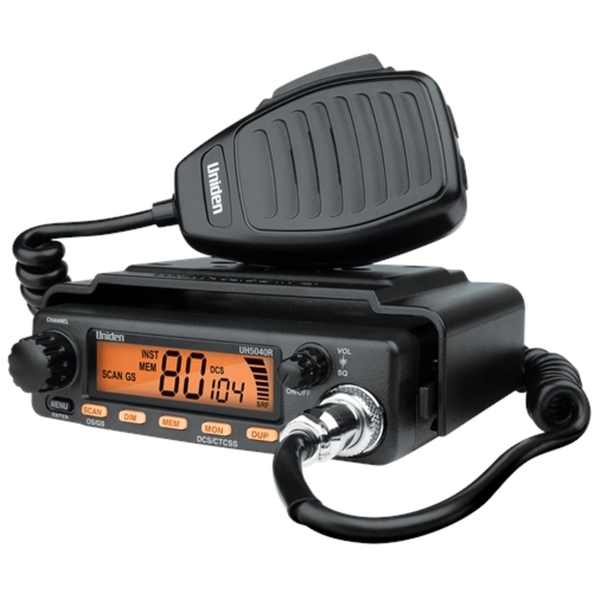 Uniden UH5040R Compact Size UHF CB Mobile