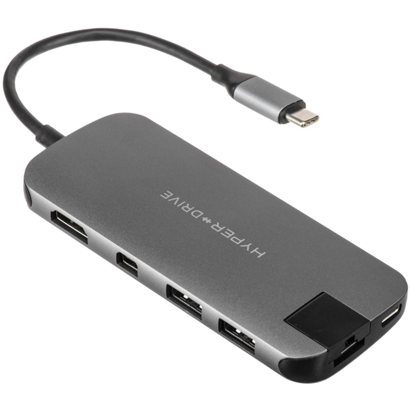 Hyper HyperDrive SLIM USB-C Hub (Space Gray)