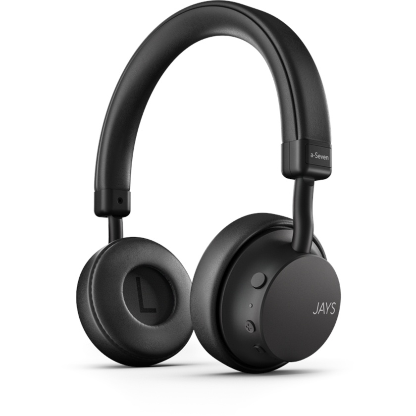 JAYS a-Seven Wireless Headphones (Black)