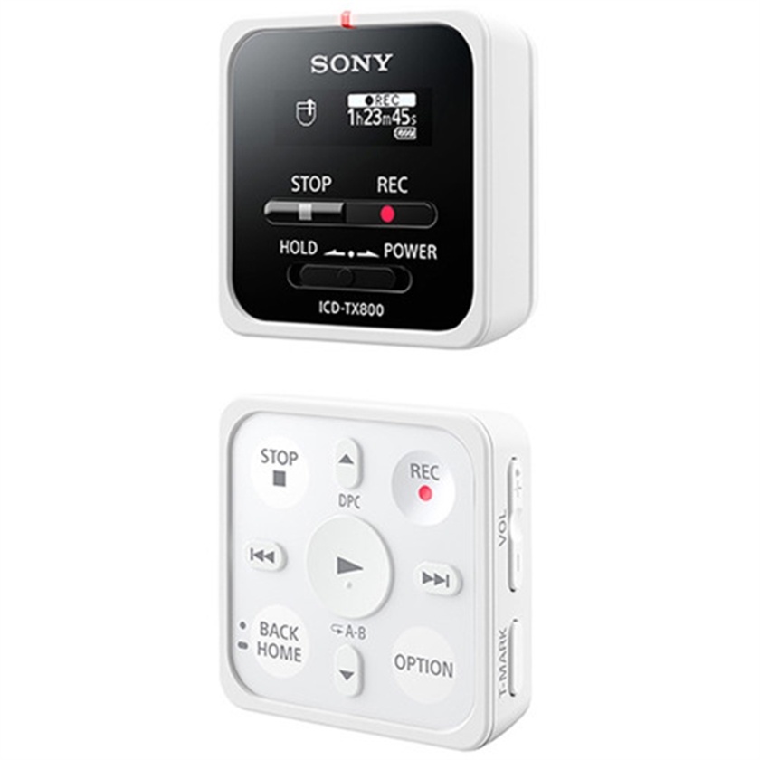 Sony ICD-TX800 Digital Voice Recorder and Remote (White)