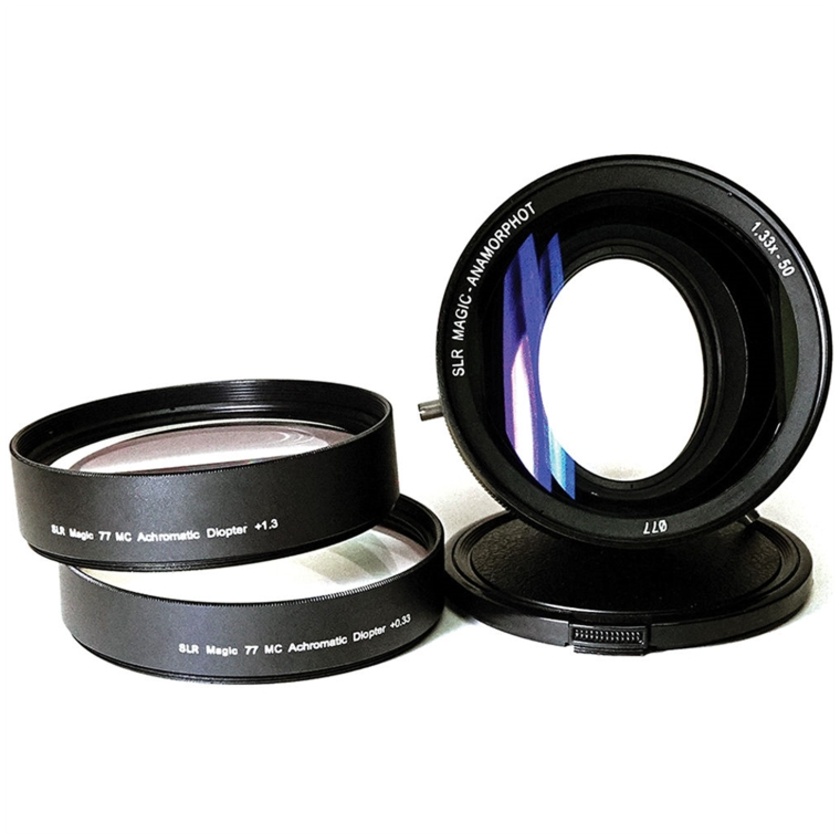 SLR Magic Anamorphot-50 Attachment & Achromatic Diopter Kit (+0.33, +1.33)