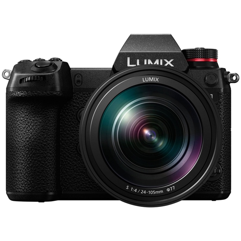 Panasonic Lumix S1 Mirrorless Digital Camera with 24-105mm Lens