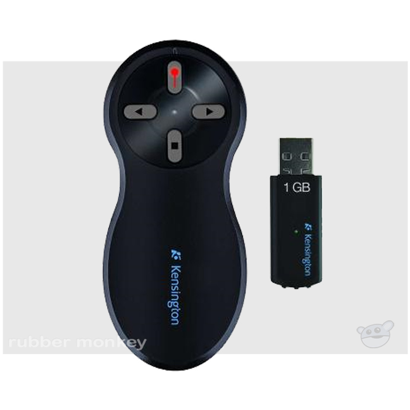 Kensington Wireless Presenter with Red Laser and Memory