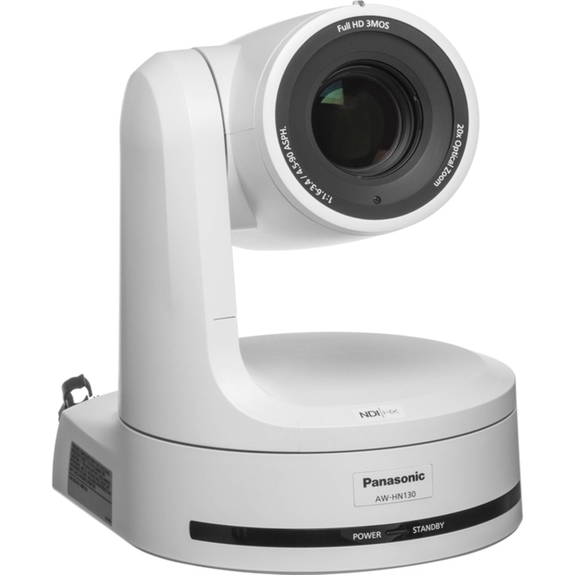 Panasonic AW-HN130 HD Professional PTZ Camera (White)
