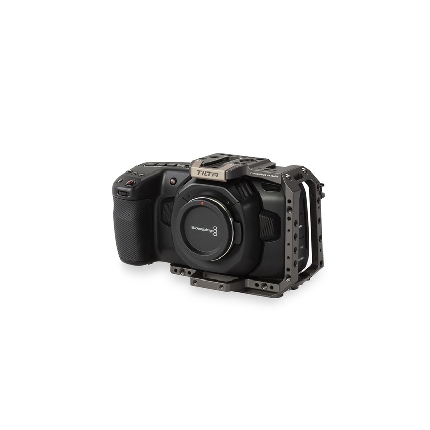 Tilta Half Camera Cage for Blackmagic Design Pocket Cinema Camera 4K/6K (Tilta Grey)