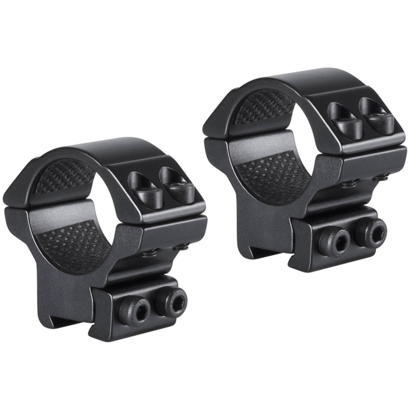 Hawke Sport Optics 2-Piece Match Mount for 9-11mm Rails (25.4mm, Low, Matte Black)