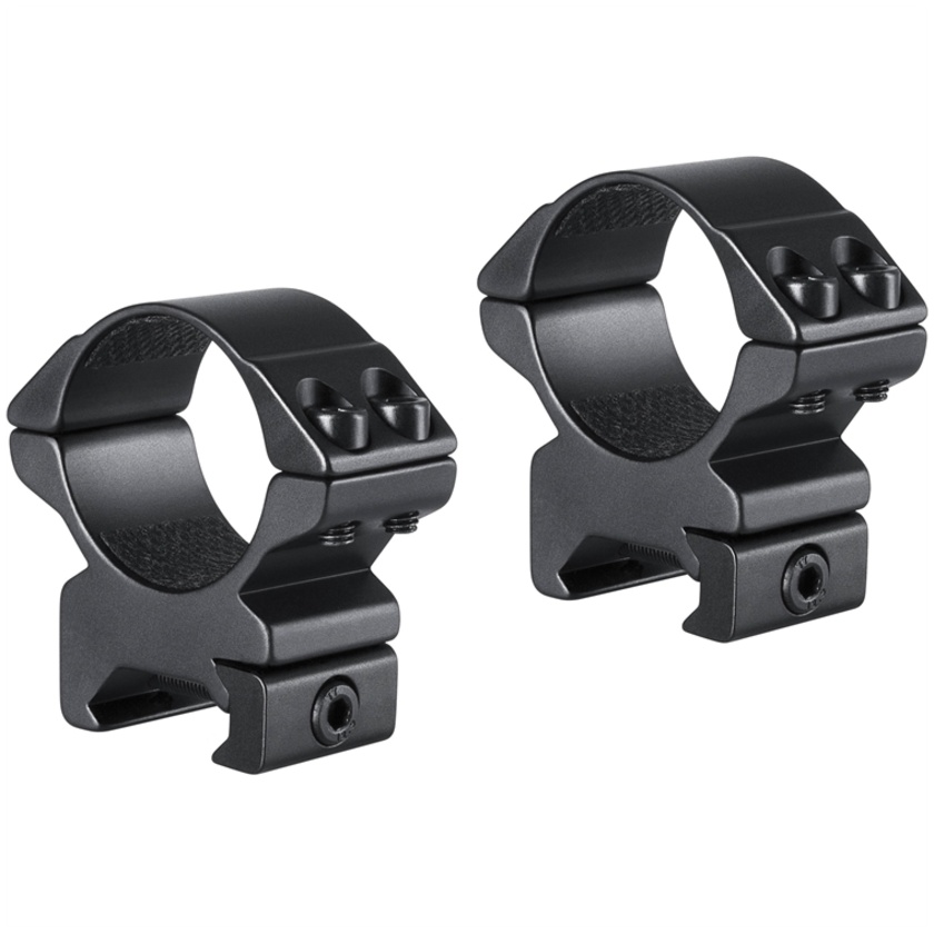 Hawke Sport Optics 2-Piece Match Mount for Weaver Rails (30mm, Medium, Matte Black)