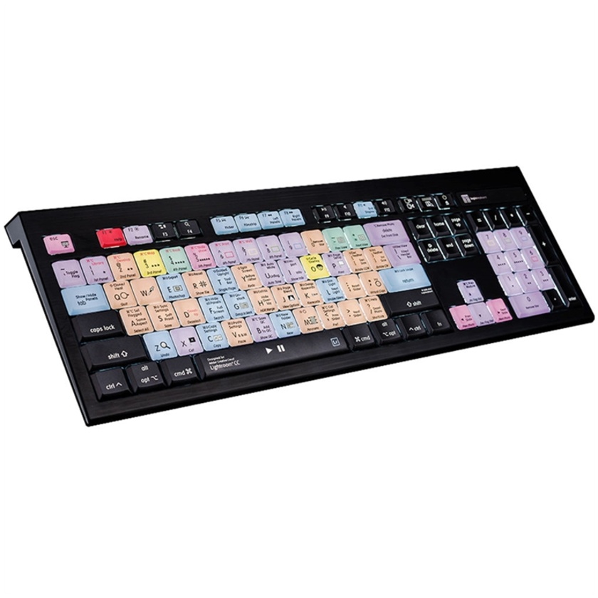 LogicKeyboard Astra Series Adobe Lightroom CC/CS6 Mac Backlit Keyboard (US)