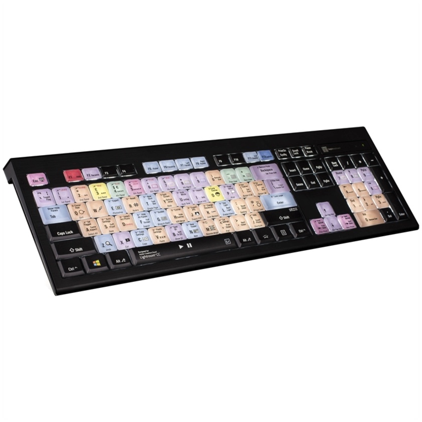 LogicKeyboard Astra Series Adobe Lightroom CC / CS6 Backlit PC Keyboard (US)