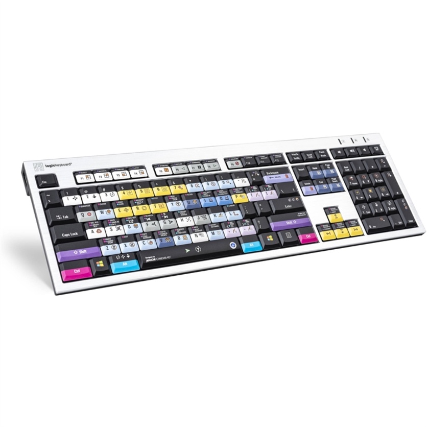 LogicKeyboard Maxon Cinema 4D R19 PC Slim Line Keyboard (US)