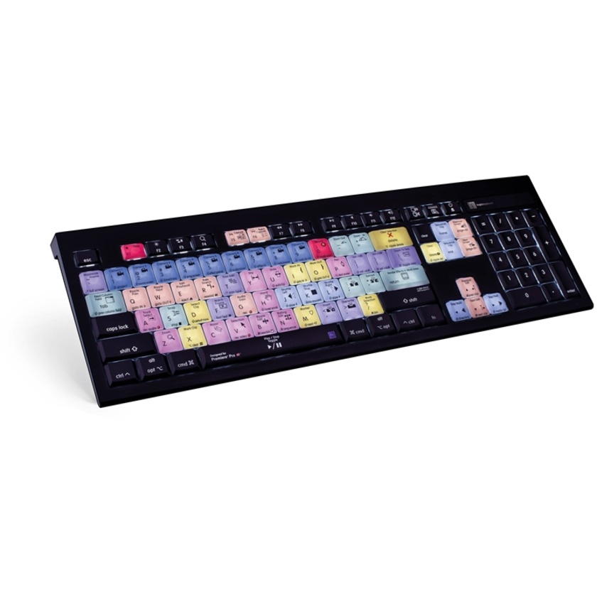 LogicKeyboard Astra Series Adobe Premiere Pro CC Mac Backlit Keyboard (US)