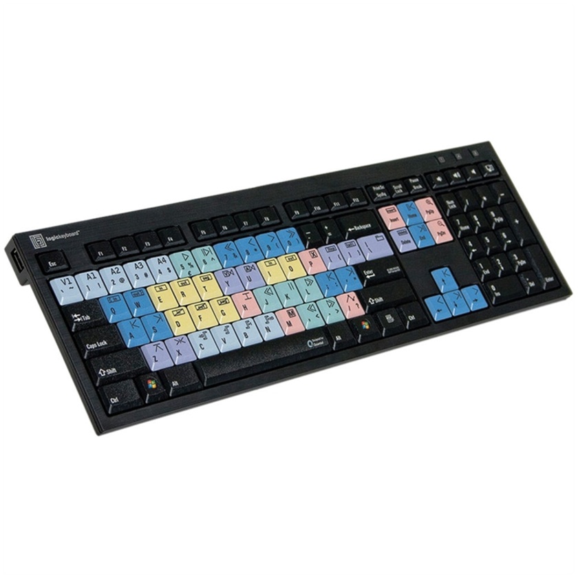 LogicKeyboard Quantel Nero PC Slim Line Keyboard (US)