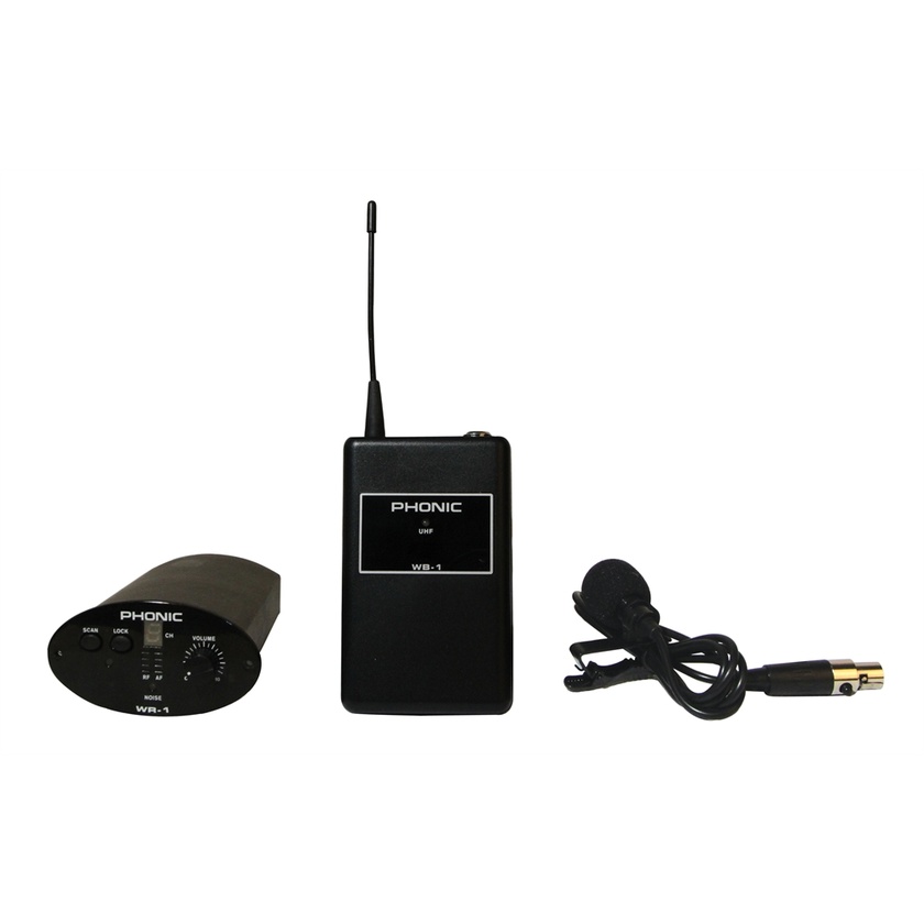 Phonic WL-1S UHF Wireless Lavaliers System