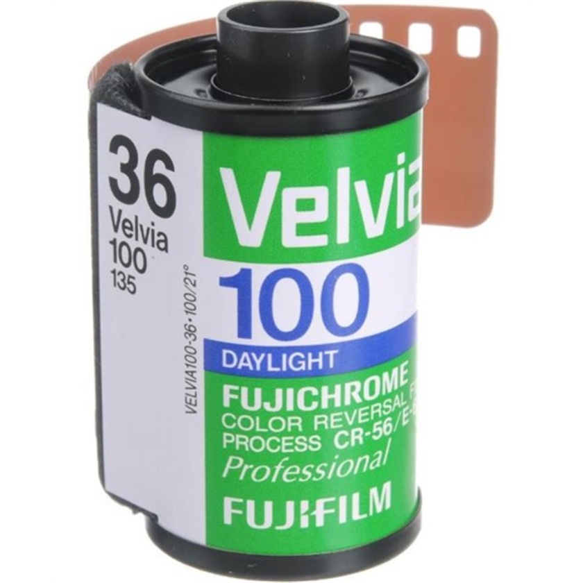Fujifilm FujiChrome Professional VELVIA 100 135-36 Colour Reversal Film