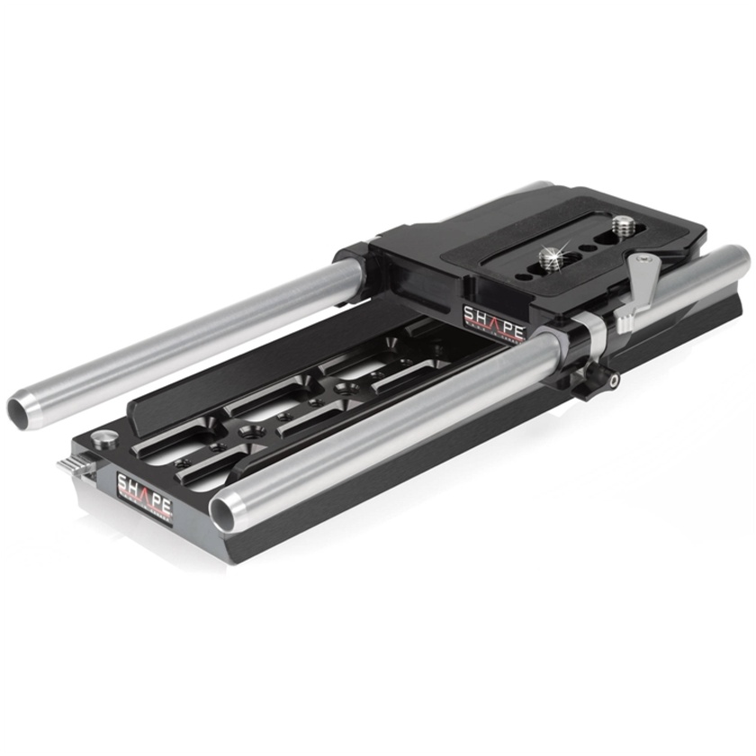 SHAPE ARRI Standard Studio Bridgeplate and 30.5cm Dovetail Plate with 15mm Rods