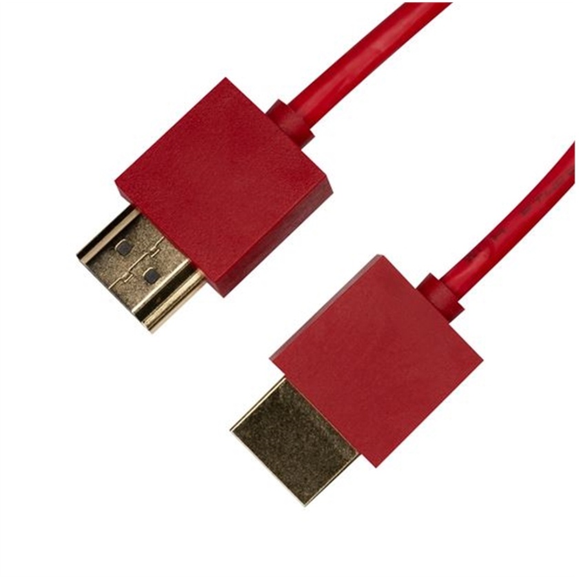 DYNAMIX HDMI Nano High Speed With Ethernet Cable (Red, 0.5m)