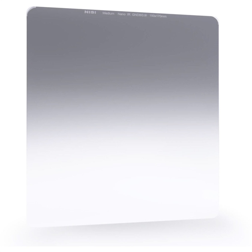 NiSi 150 x 170mm Nano Medium-Edge Graduated IRND 0.6 Filter (2 Stops)