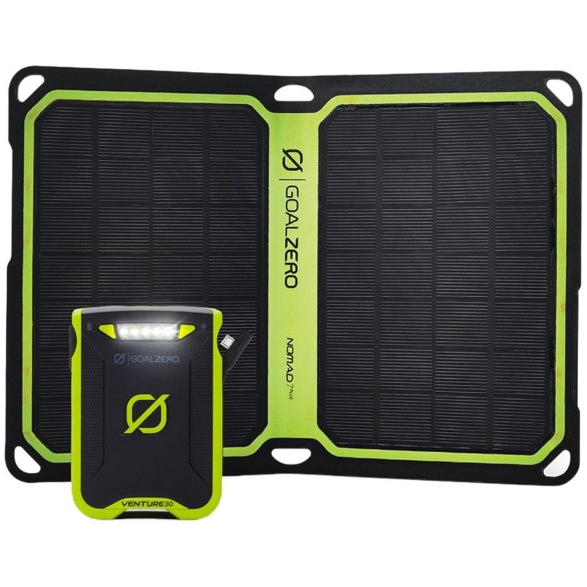 Goal Zero Venture 30 Solar Kit (with Nomad 7+)