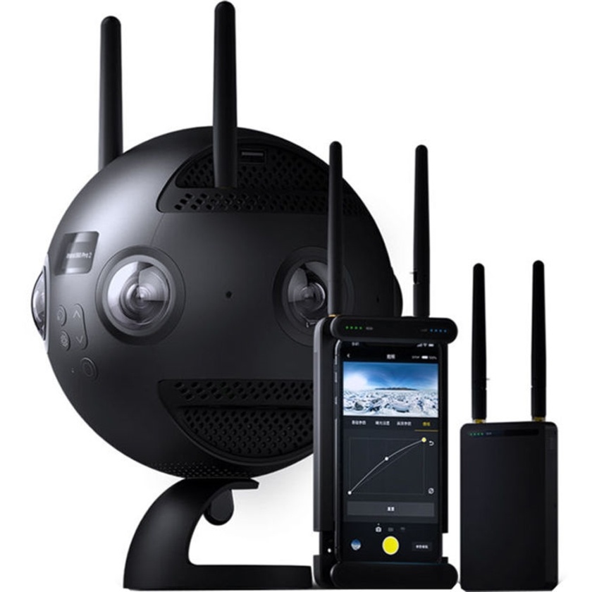 Insta360 Pro II Spherical VR 360 8K Camera with FarSight Monitoring