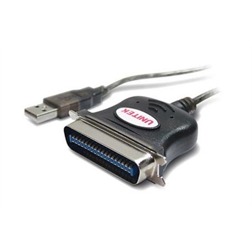 UNITEK 1.5m USB to IEEE1284 Parallel Adapter (Centronic 36 Male Connector)