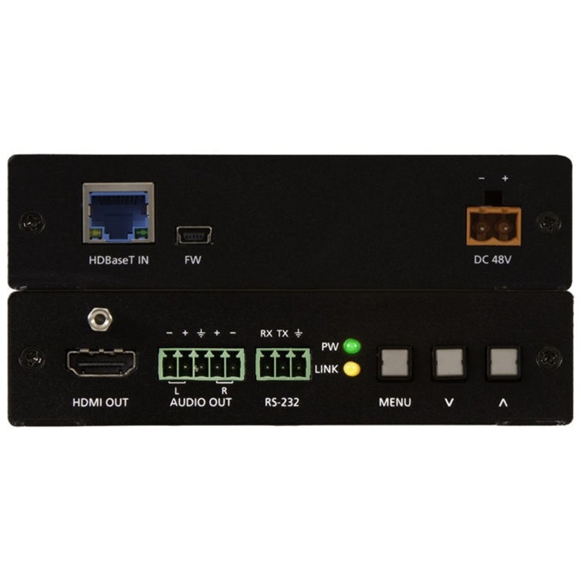 Atlona HDBaseT Scaler Receiver with HDMI & Analog Audio Outputs