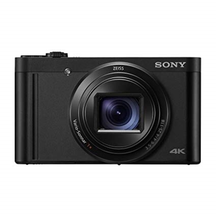 Sony DSCWX800 18.2MP CMOS 28x Zoom Digital Camera (Black)