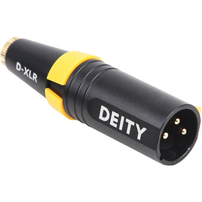 Deity D-XLR 3.5mm TRS/TRRS to 3-pin XLR