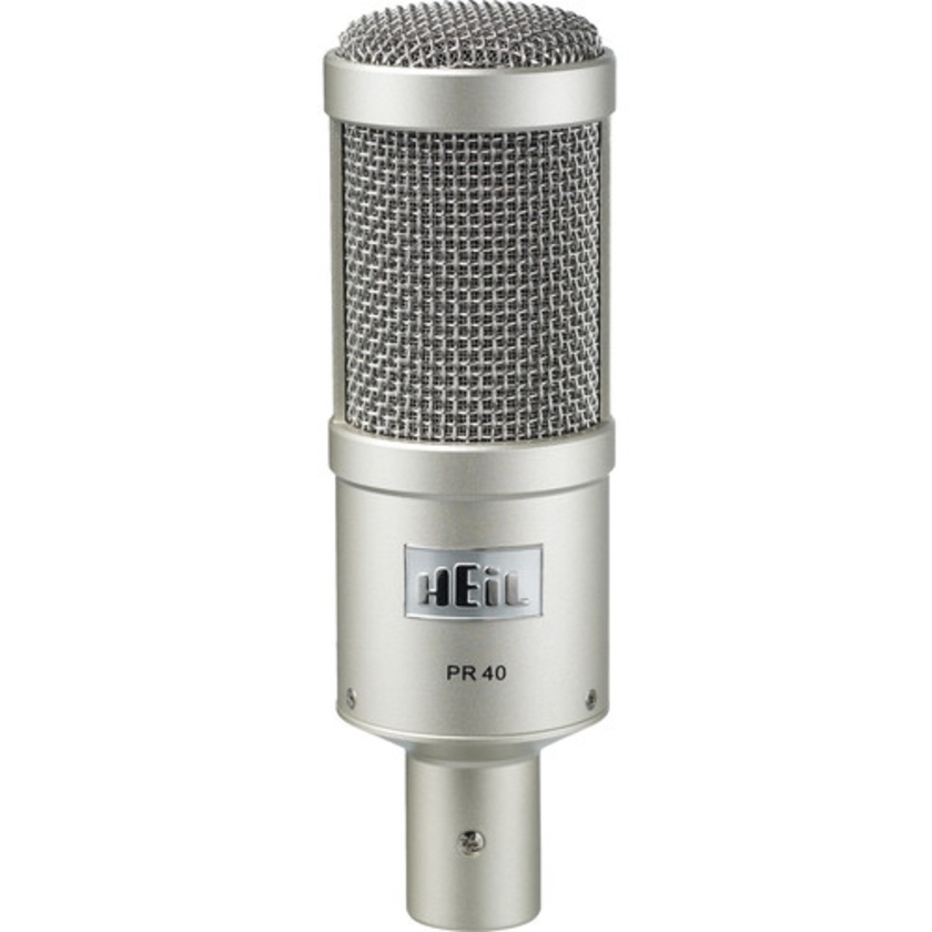 Heil Sound PR 40 Dynamic Cardioid Studio Microphone (Chrome)