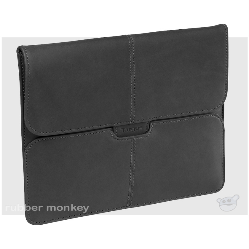 Targus Hughes Leather Portfolio Slipcase for iPad 1 and 2 (Black)