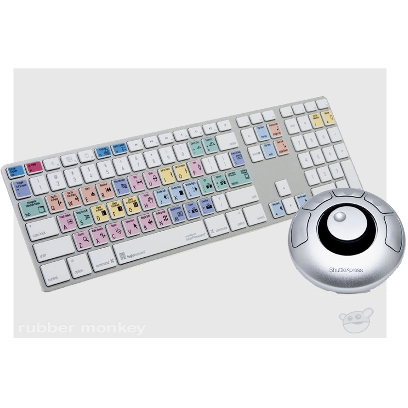 LogicKeyboard - Advanced Line Adobe Premiere Pro Apple Keyboard