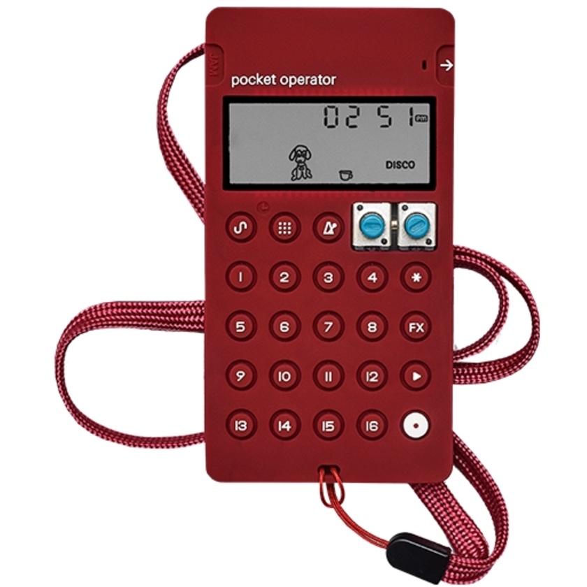 Teenage Engineering CA-X Silicone Case for Pocket Operators (Wine Red)
