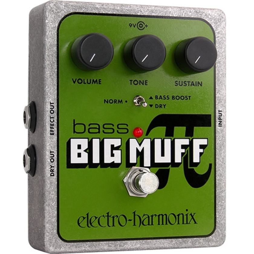Electro-Harmonix Bass Big Muff Pi Distortion/Sustain Pedal