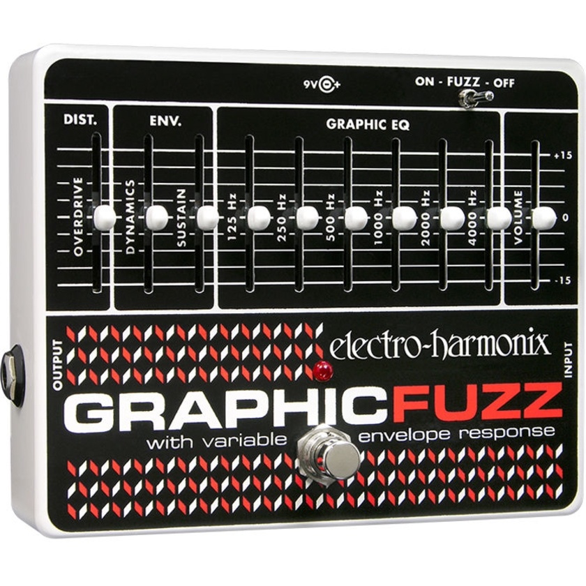 Electro-Harmonix Graphic Fuzz EQ/Distortion/Sustain Pedal
