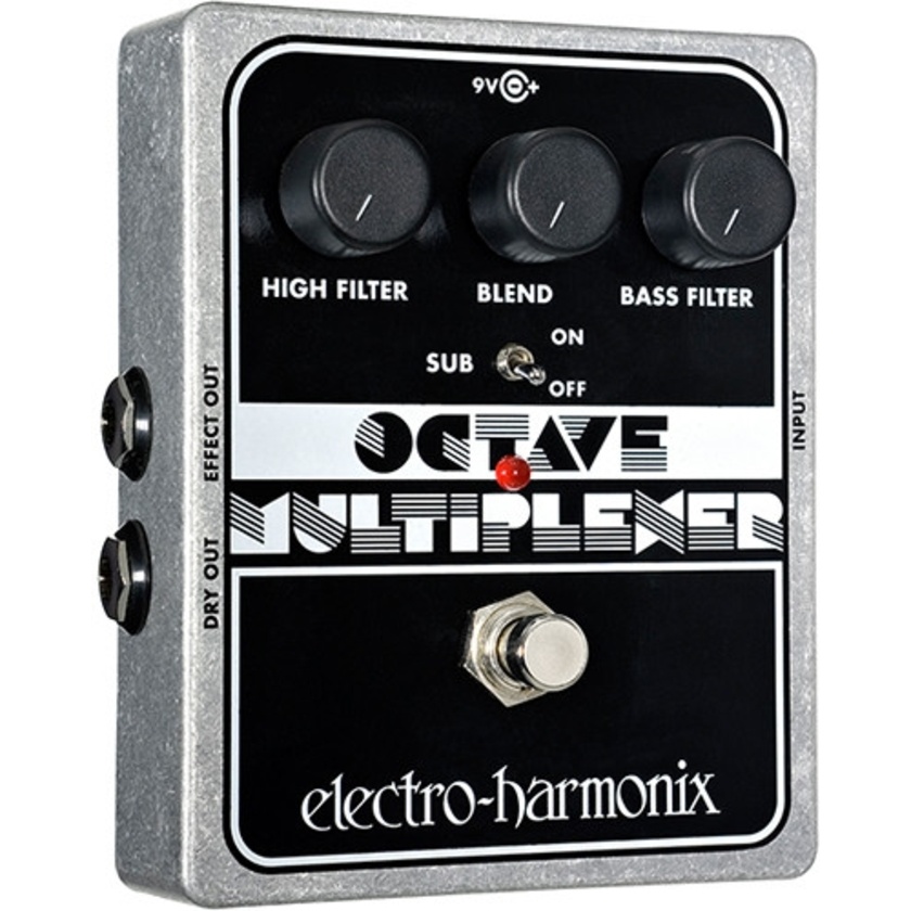 Electro-Harmonix Octave Multiplexer Analog Sub-Octave Generator Pedal