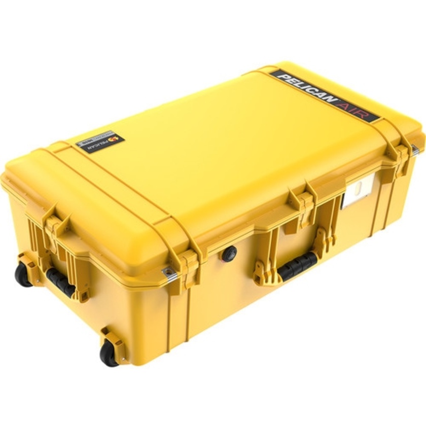 Pelican 1615 Air Wheeled Check-In Case (Yellow, with Pick-N-Pluck Foam)