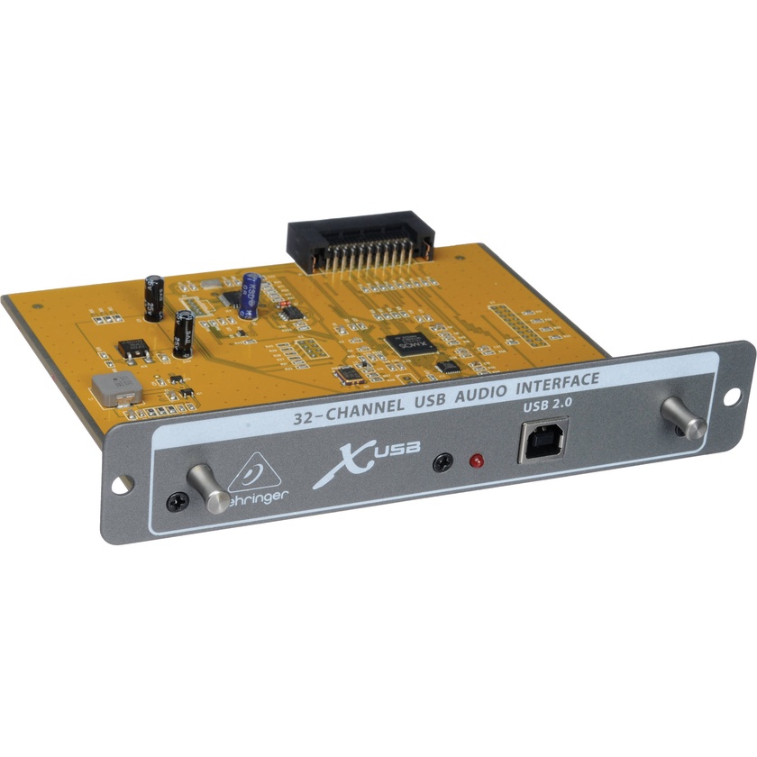 Behringer X-USB 32-Channel USB 2.0 Audio Interface Expansion Card For X32 Mixer