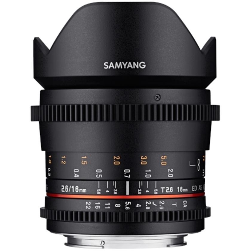 Samyang 16mm T2.6 ED AS UMC Lens for Sony E Mount