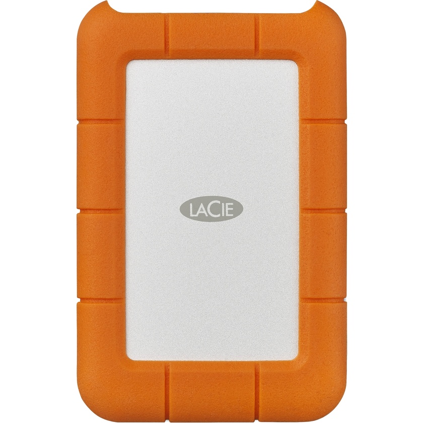 LaCie 2TB USB 3.1 Gen 1 Type-C Rugged Secure Portable Hard Drive
