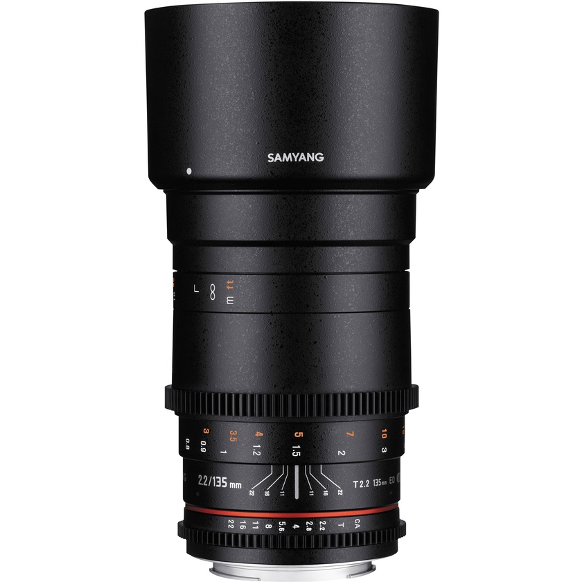 Samyang 135mm T2.2 VDSLR ED UMC Lens for Nikon F Mount