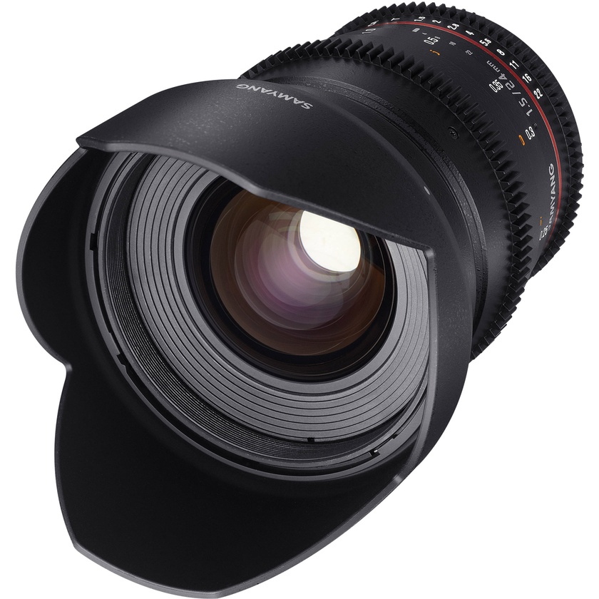 Samyang 24mm T1.5 ED AS IF UMC II Lens for Nikon F Mount