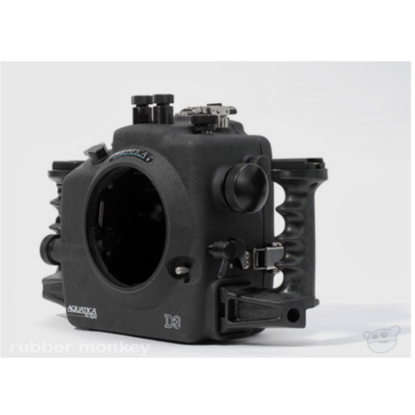 Aquatica Nikon D3 Underwater Housing with Ikelite manual bulkhead and Moisture Alarm