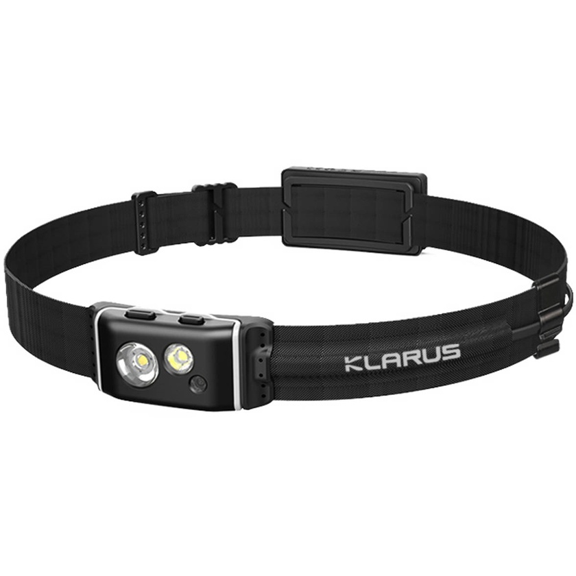 Klarus HR1 Plus Rechargeable Headlamp (Black)
