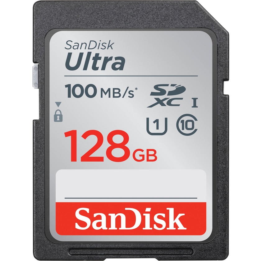 SanDisk 128GB Ultra SDXC UHS-I Memory Card