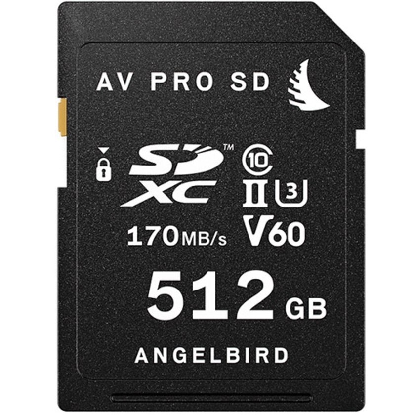 Angelbird 512GB AV Pro UHS-II SDXC Memory Card
