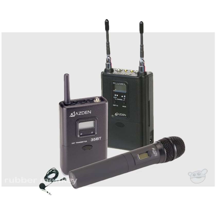 Azden 330ULT UHF On-Camera Handheld and Bodypack System