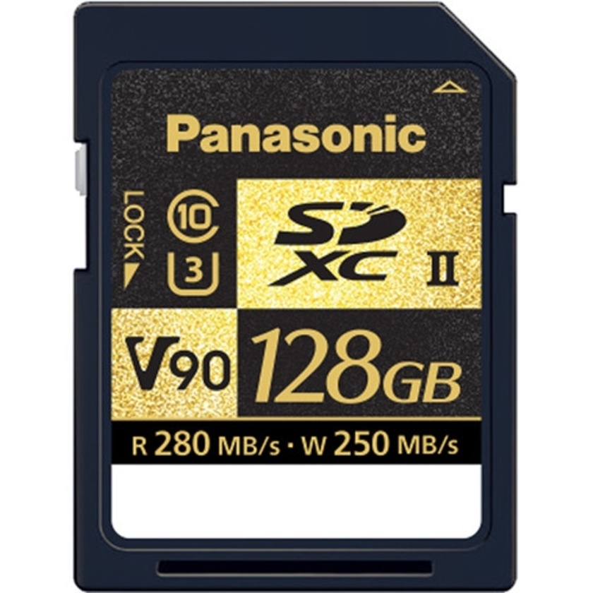 Panasonic 128GB UHS-II SDXC Memory Card
