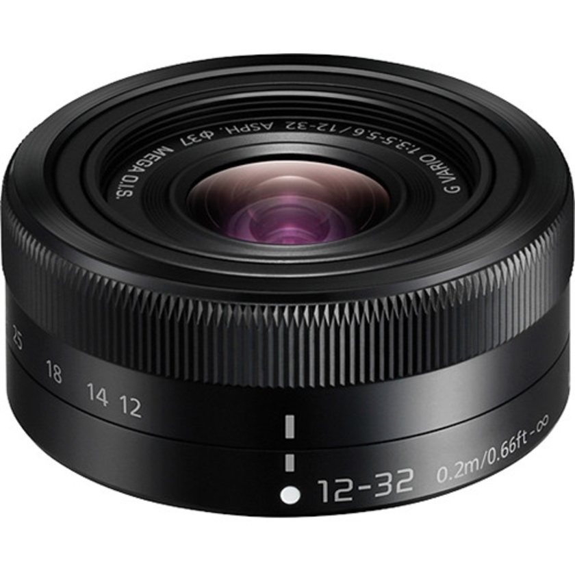 Panasonic Lumix G Vario 12-32mm f/3.5-5.6 ASPH Lens (Black)