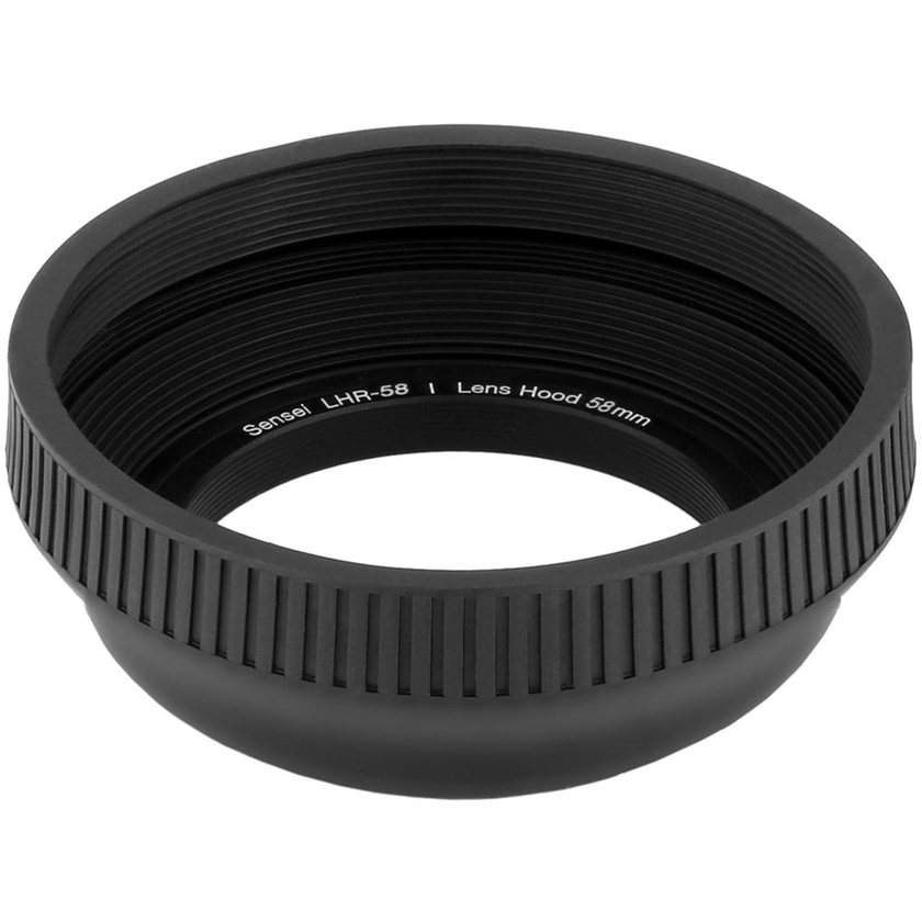 Sensei 58mm Collapsible Rubber Lens Hood