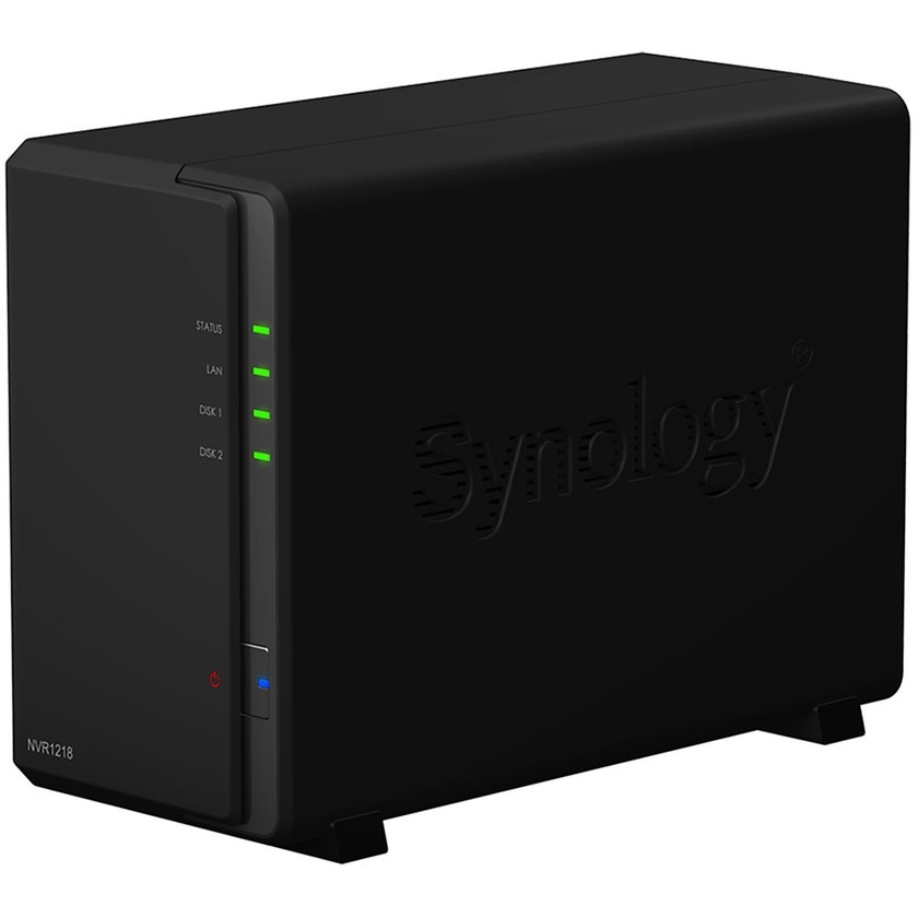Synology NVR1218 2 Bay SoC 1.0GHz DC 1GB RAM Network Video Recorder