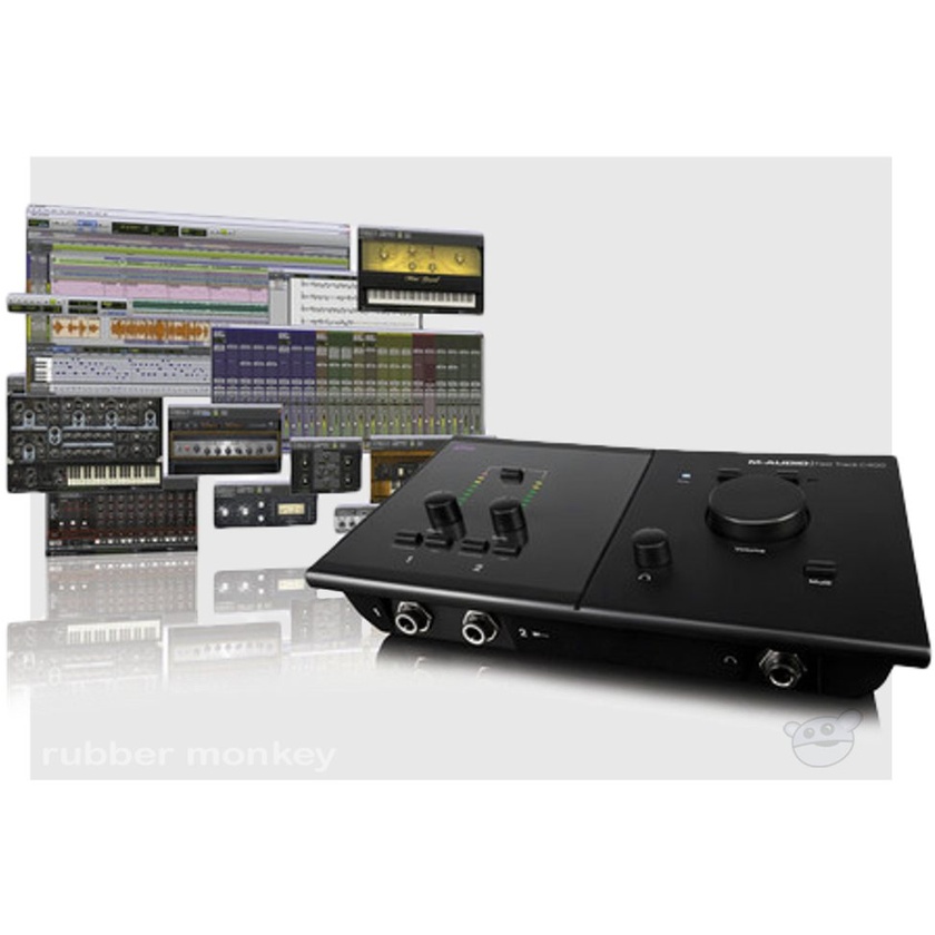 Avid Pro Tools MP and M-Audio Fast Track C400 Bundle